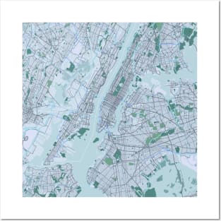 New York City Map |  I Love New York | Map of New York City Posters and Art